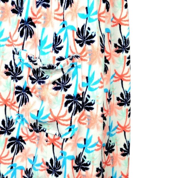 Rene Rofe Womens L Fun Tropical Palm Tree Lounge Dress/Sleepwear/Swim Cover-up - Picture 8 of 15
